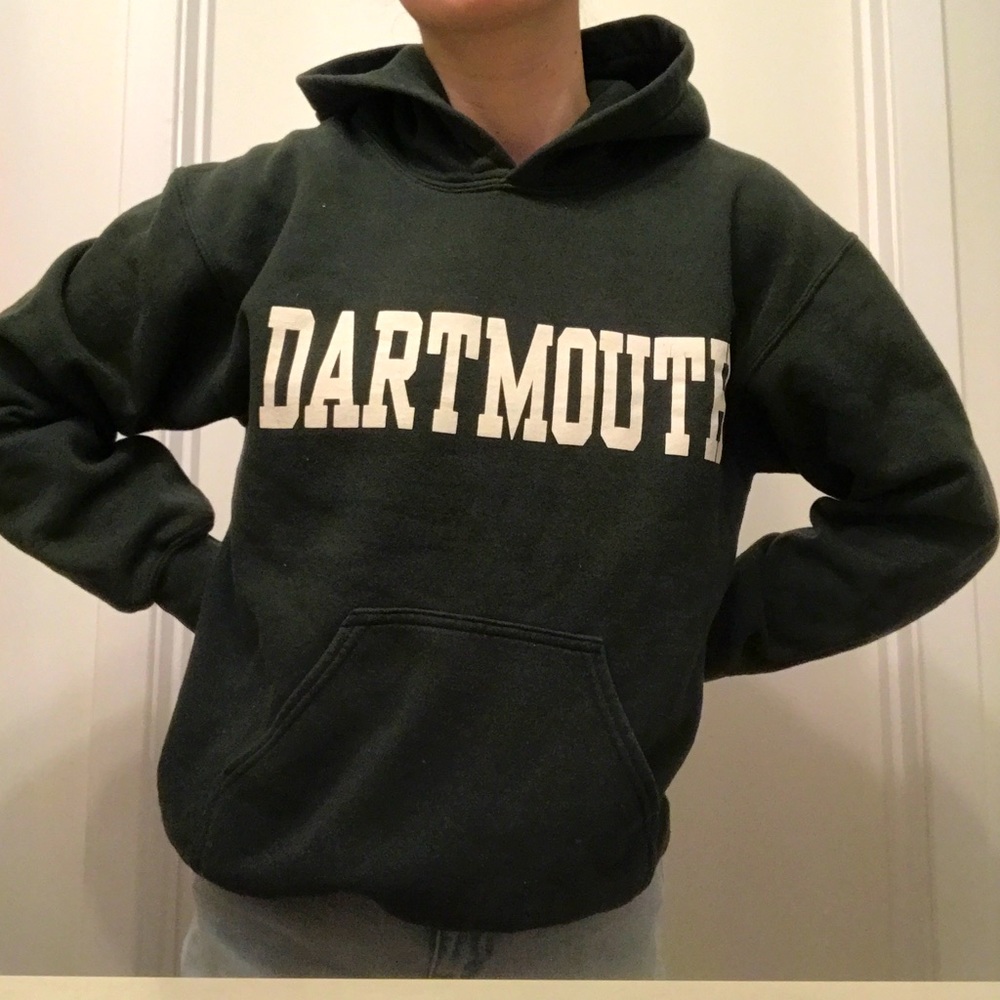 Forest green Dartmouth hoodie!